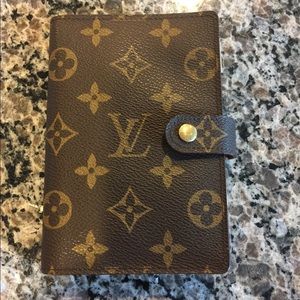 Authentic Louis Vuitton PM Agenda